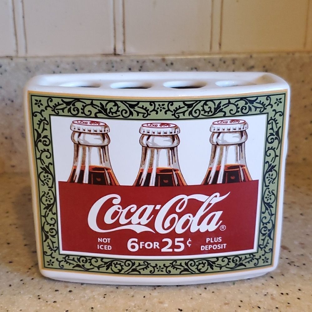 Coca Cola Toothbrush Holder